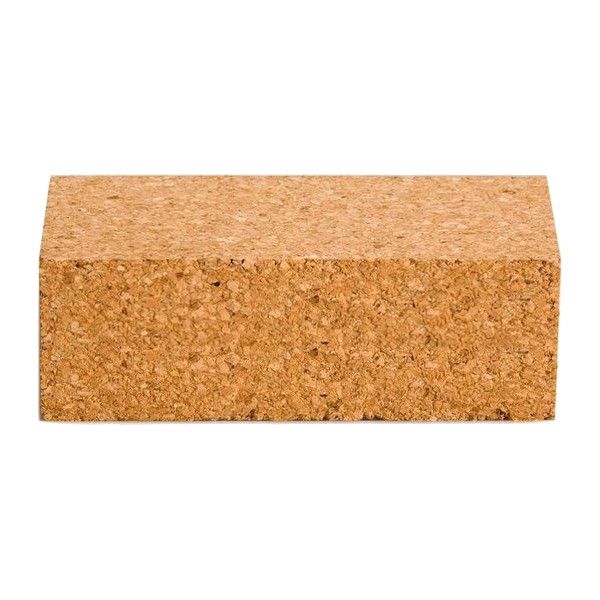 Handschuurblok kurk 120x60x40mm