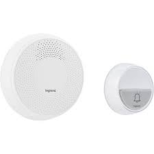 Bel draadloos kit 80DB IP44 100M wit