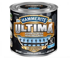 [83012] Hammerite ultima zijdeglans zwart / 250ml