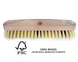 [61200] Schuurborstel tampico ongelakt 30cm