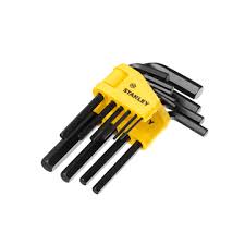[63153] Stanley stiftsleutelset 8-delig 1,5mm - 6mm
