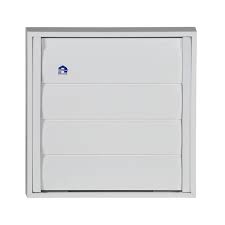 [80600] Renson 433 dampkaprooster 210x210mm - wit