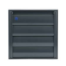 [80621] Renson 433 dampkaprooster 173x173mm - RAL7016 structuur