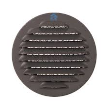 [80664-0] Renson 435/R inbouwrooster rond 150mm RAL 7016