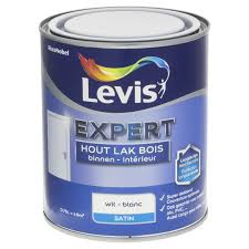 [96401] Levis Expert houtlak binnen satin wit 750ml