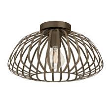 [96864] Eglo Espinal plafondlamp 1x E27 brons