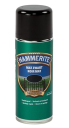 [55850] Hammerite metaallak mat zwart 400ml