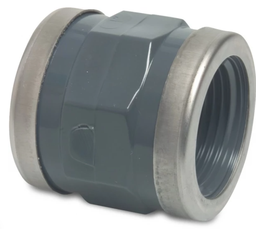 [57589] Druk PVC mof 3/4 m/verstevigingsring