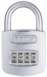 [60244] Abus 160/50 cijferhangslot chroom