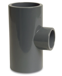 [04337] Druk PVC T-stuk 50x40x50mm - 90°