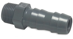 [04475] Druk PVC slangpilaar 25mm x 4/4 M