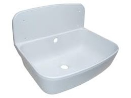 [68370-0] VAM uitgietbak kunststof wit 49,5x25cm