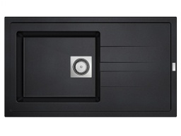 [69127] Molto spoeltafel composiet zwart 86x50cm