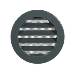 [74096] Renson 434 schoepenrooster rond 100mm RAL7016