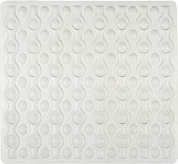 [74898] Anti-slip douchemat Rocha wit 54x52cm